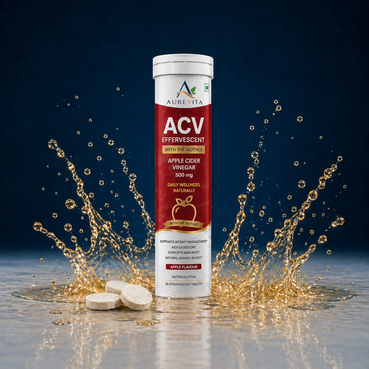 AUREVITA ACV - Effervescent Tablets